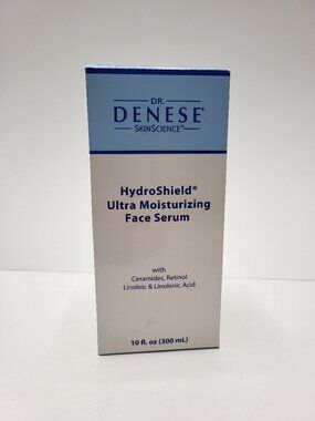 Denese HydroShield Ultra Moisturizing Face Serum 10 fl.oz 300 mL Open Box New